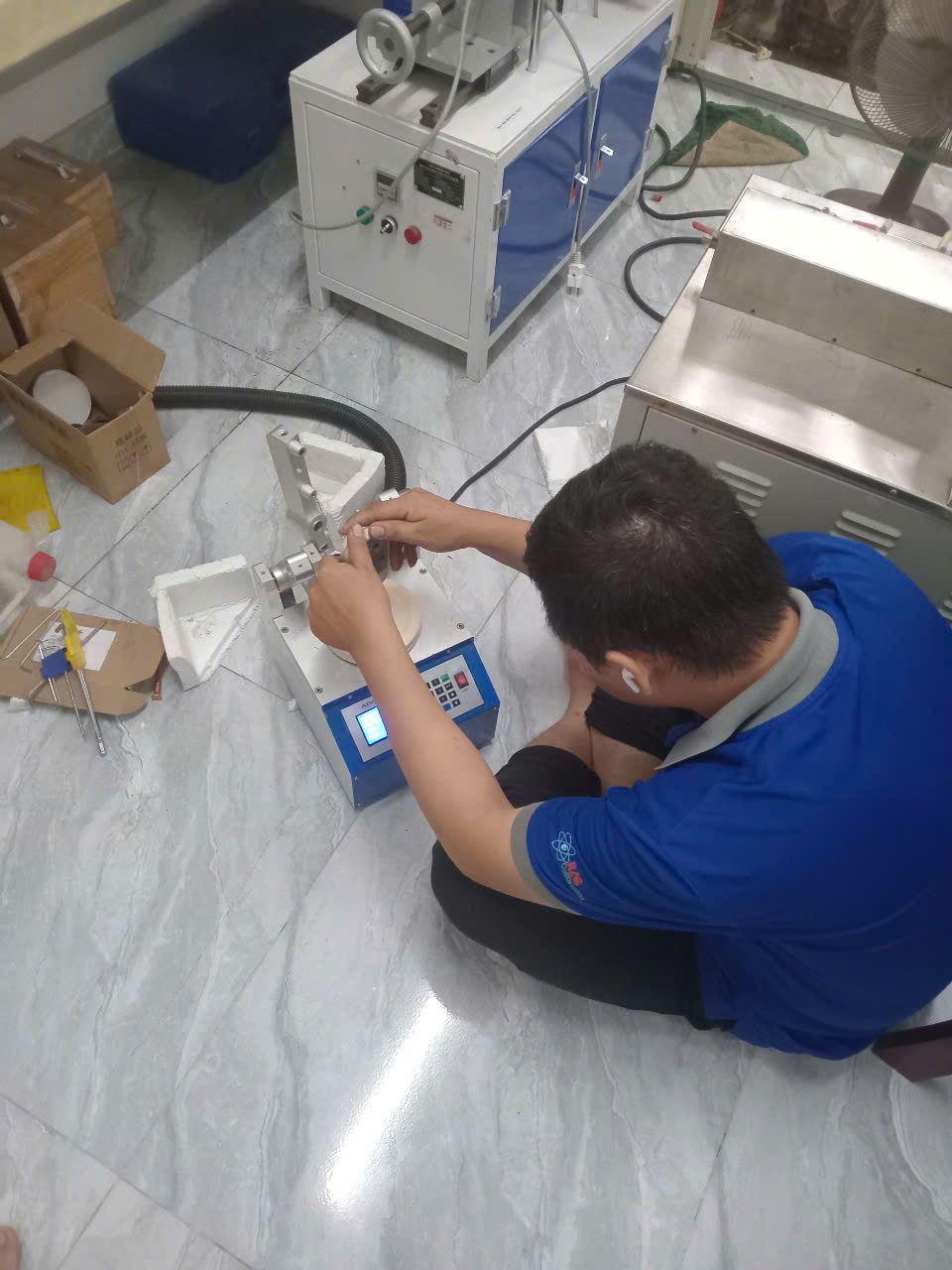Hiệu chuẩn máy mài mòn sơn